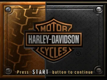 Harley-Davidson Motorcycles - Race to the Rally screen shot title